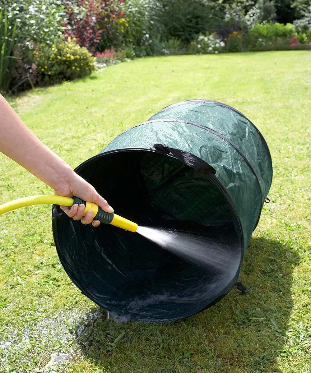 CONNEX Gartensack 160 l faltbar robust wetterfest Gartenabfallsack