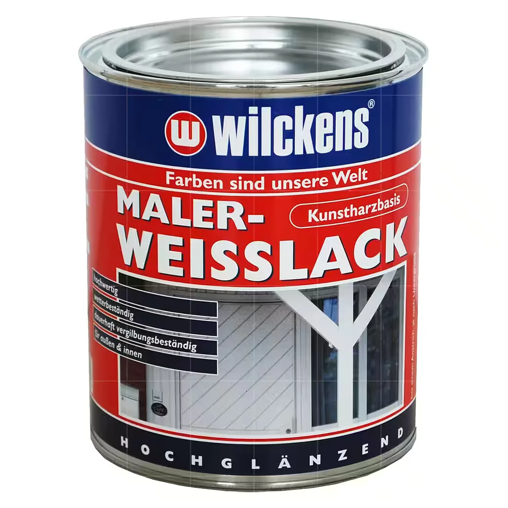 WILCKENS FARBEN Maler Weisslack 0,375 Liter Lack