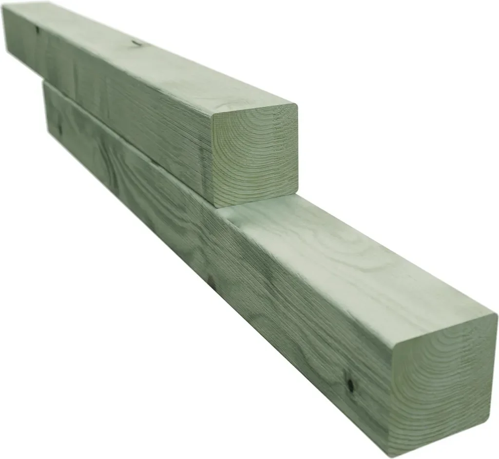 Finnia Gartenwelt Kantholz KDI 70x70x1800 mm kesseldruckimprägniert