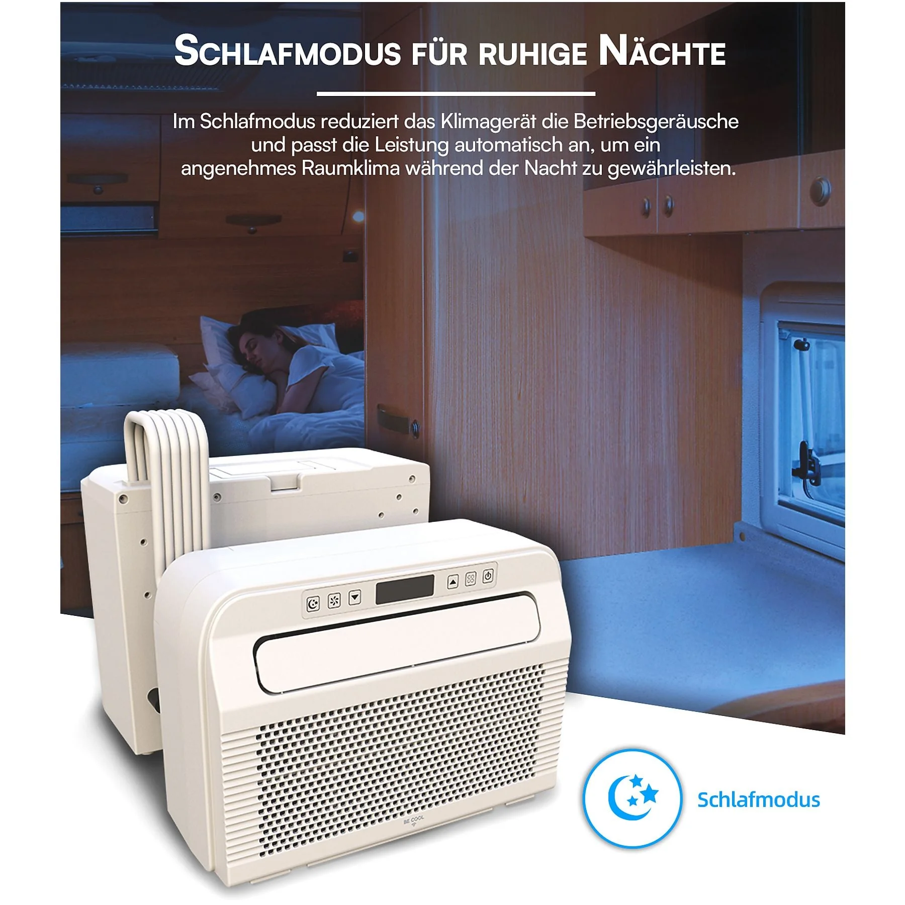 BE COOL BC5CSKL26 Split-Klimaanlage Weiß Effizienzklasse A bis 12 m²