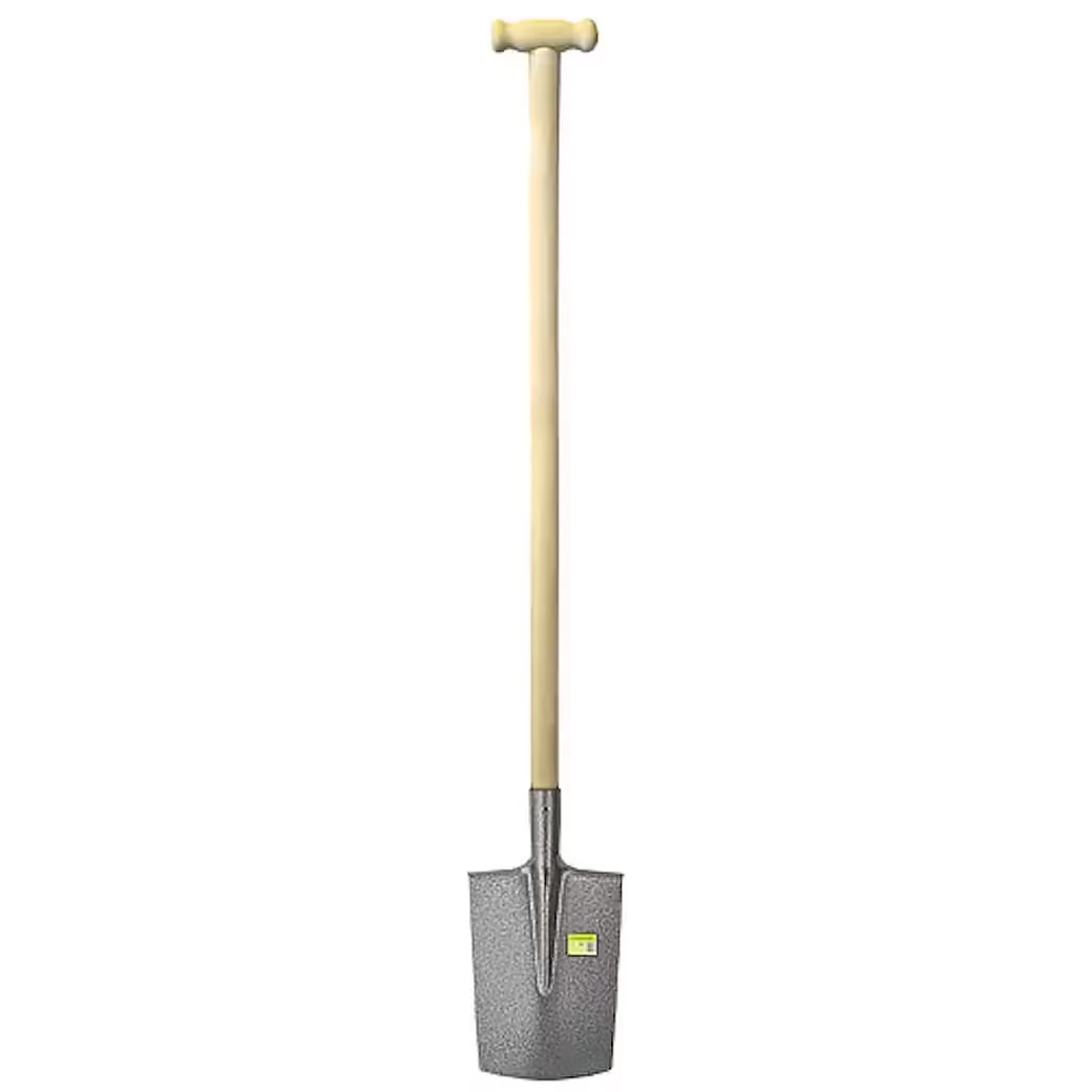 PROREGAL Spaten S592.WH flach gehärtet Komaxit mit T Griff