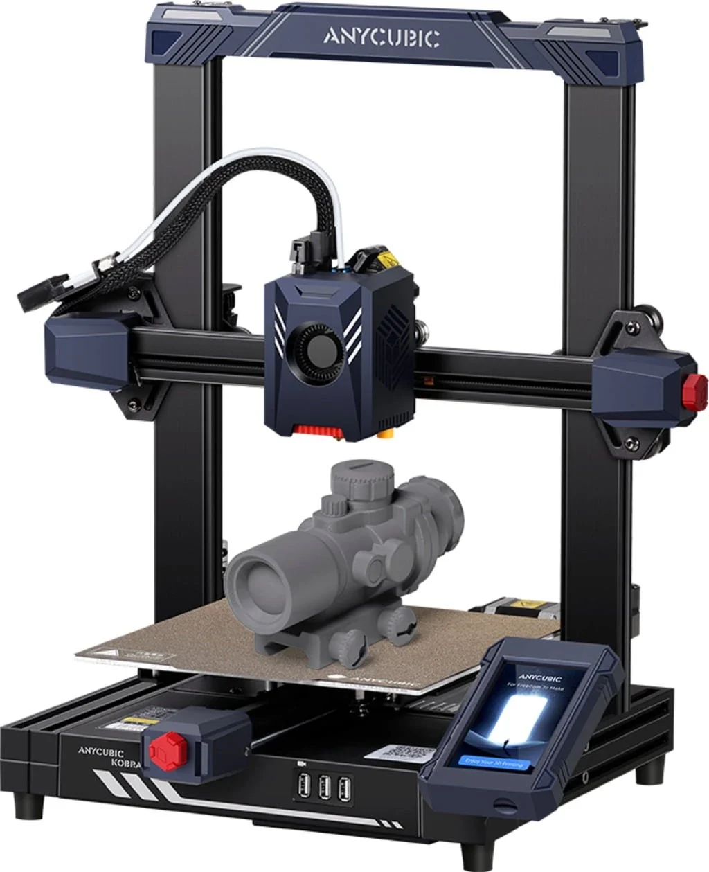 Anycubic Kobra 2 Pro schneller FDM 3D-Drucker mit Auto-Leveling