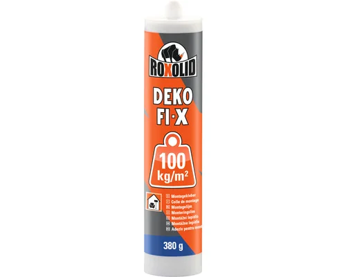 ROXOLID DEKO FI-X Montagekleber 380 g Kartusche