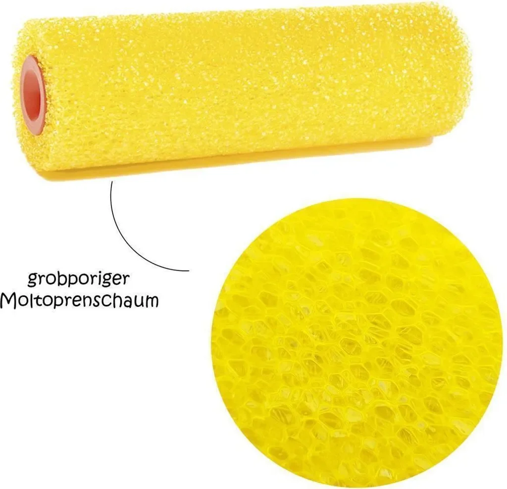 VARIVENDO Struktur Effektwalze 250mm Putz und Farbe mit Steckbügel