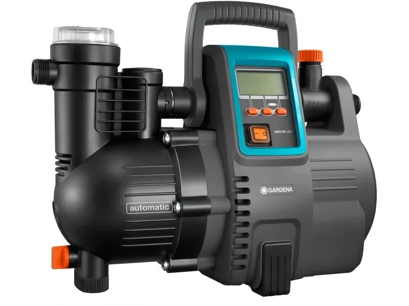 Gardena Garten- und Hauswasserautomat 5000/5 LCD, 1300 W, 5 bar