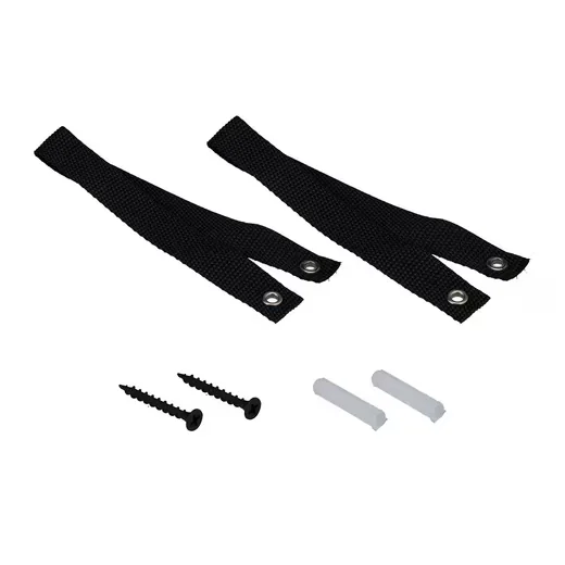 Relaxdays Handtuchleiter schwarz mit 5 Sprossen Bad Handtuchhalter