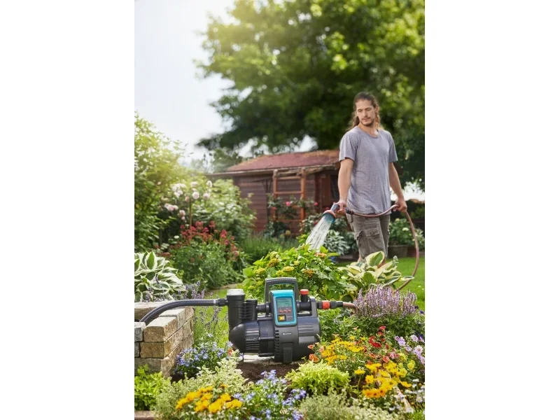 Gardena Garten- und Hauswasserautomat 5000/5 LCD, 1300 W, 5 bar