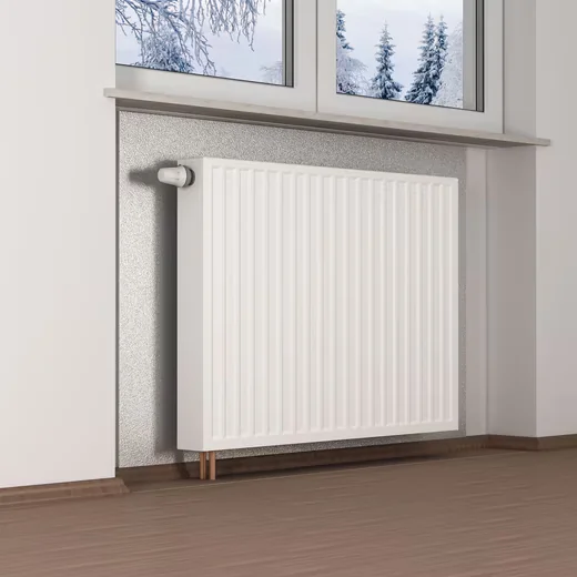 CLIMAPOR Dämmtapete alukaschiert Styropor 4 Rollen 10 m²