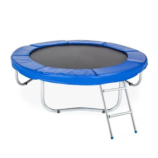 Relaxdays Trampolinleiter Leiter für Trampolin Einstiegshilfe