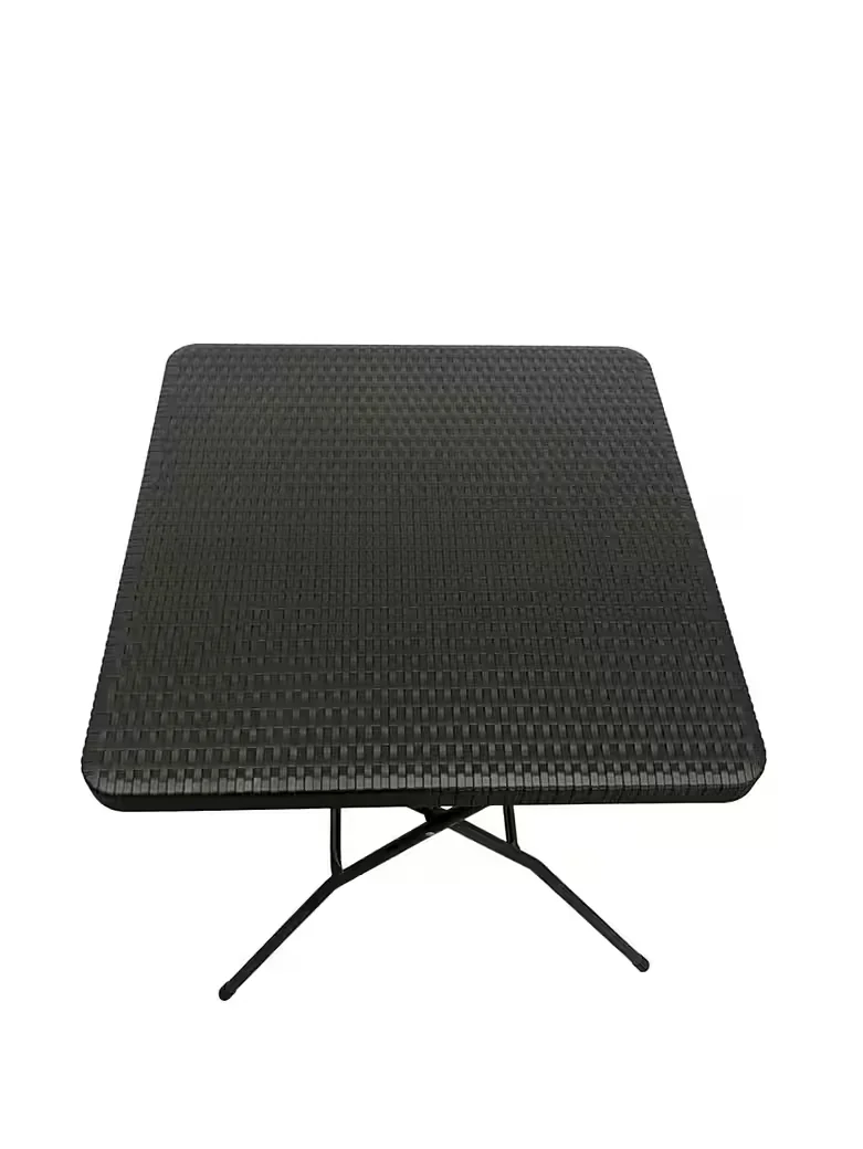 SEDEX Gartenlounge Set Mila mit Klapptisch Schwarz Anthrazit