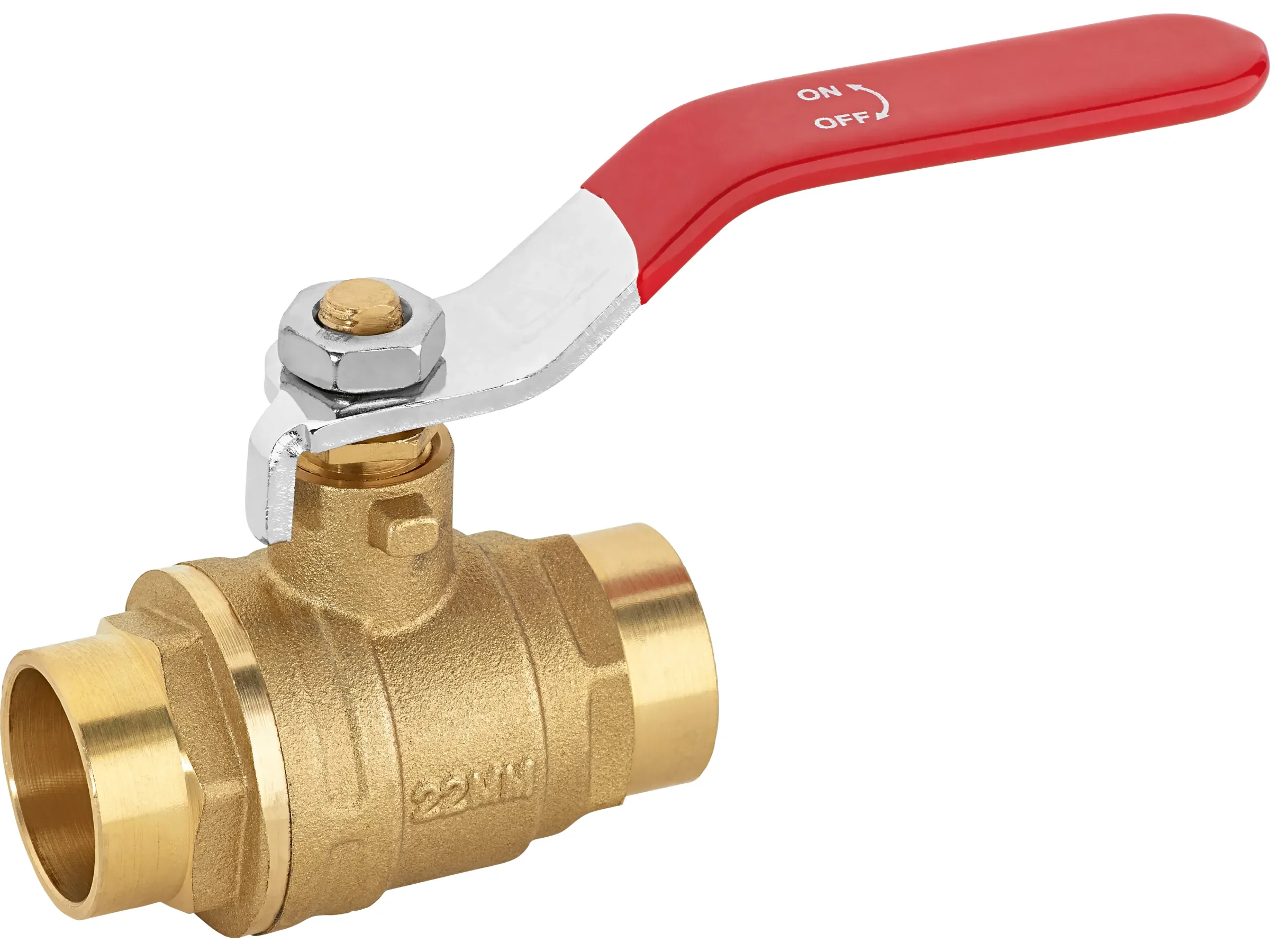 OBI Group Sourcing GmbH Lötkugelhahn Messing 22 mm für Kupferrohre