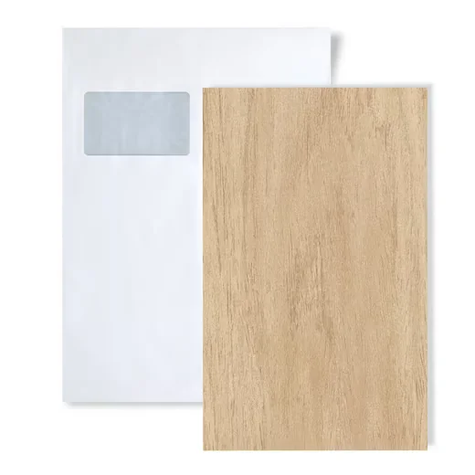 PROFHOME Vliestapete Musterblatt A4 Natur beige S-398012-GU