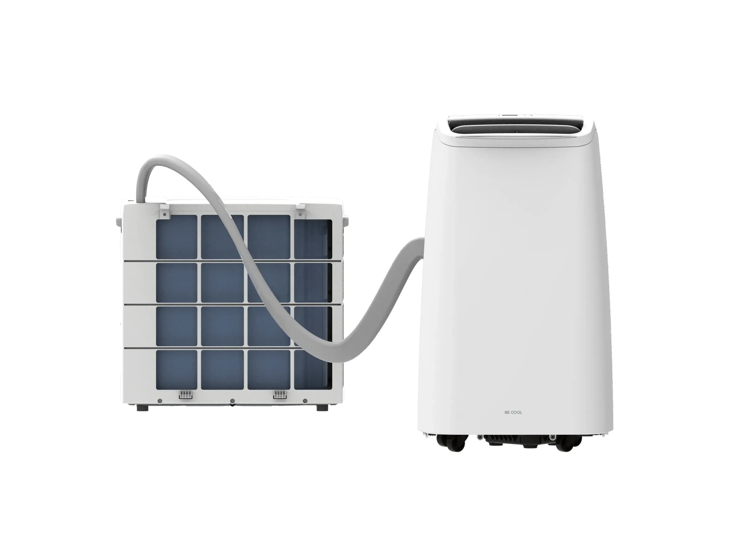 Be Cool mobiles Split-Klimagerät BCPSK12KW mit WLAN
