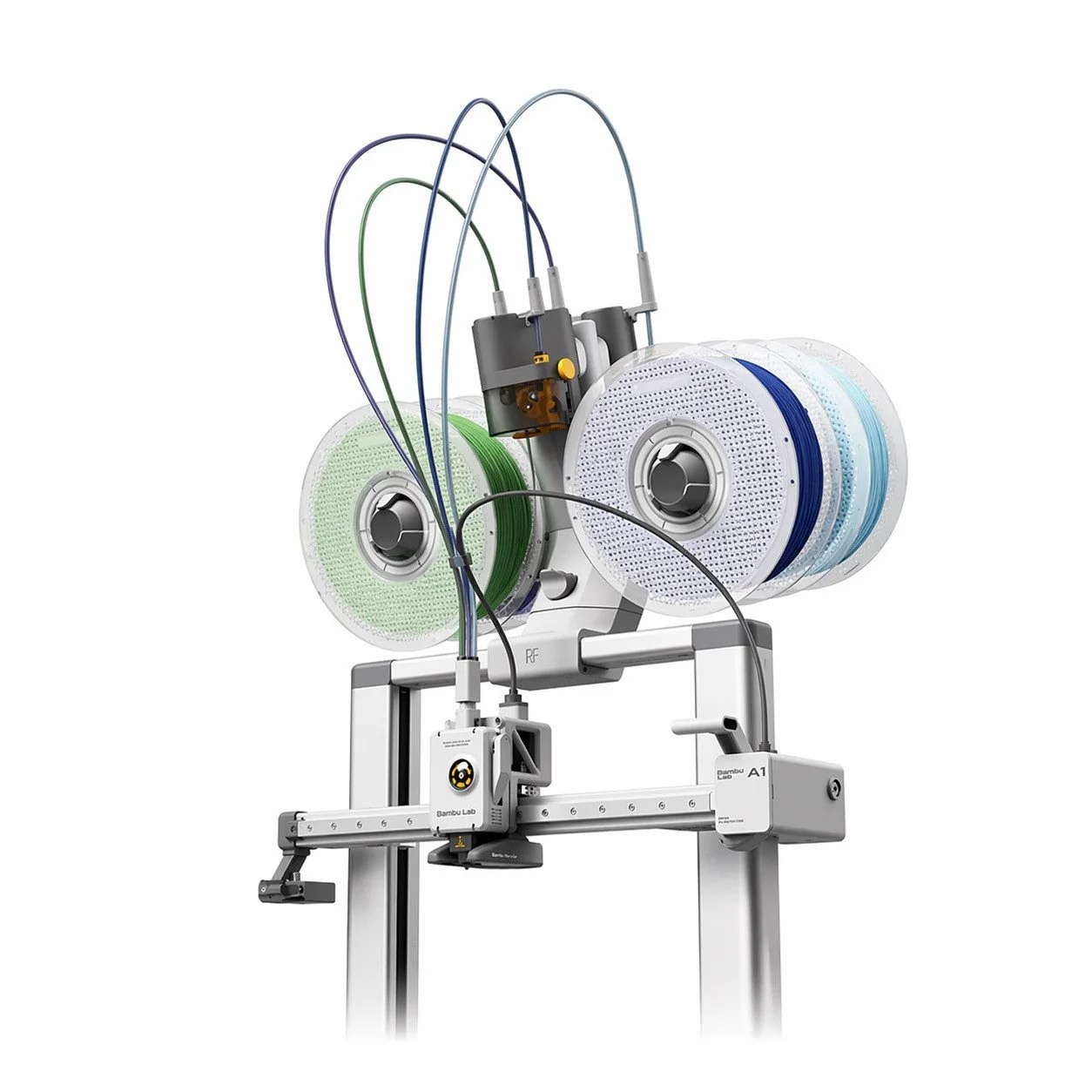 Bambu Lab A1 Combo FDM 3D Drucker mit AMS Lite fuer Multicolor