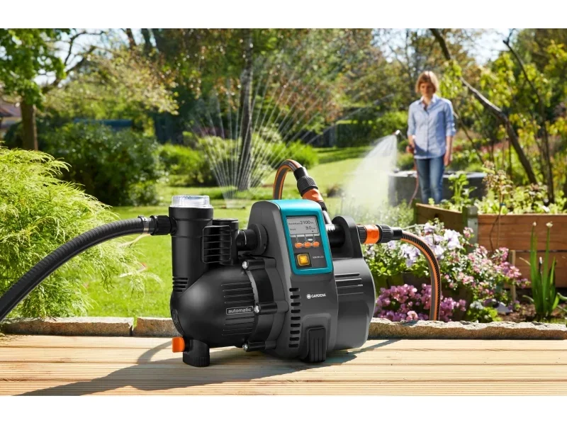 Gardena Garten- und Hauswasserautomat 5000/5 LCD, 1300 W, 5 bar