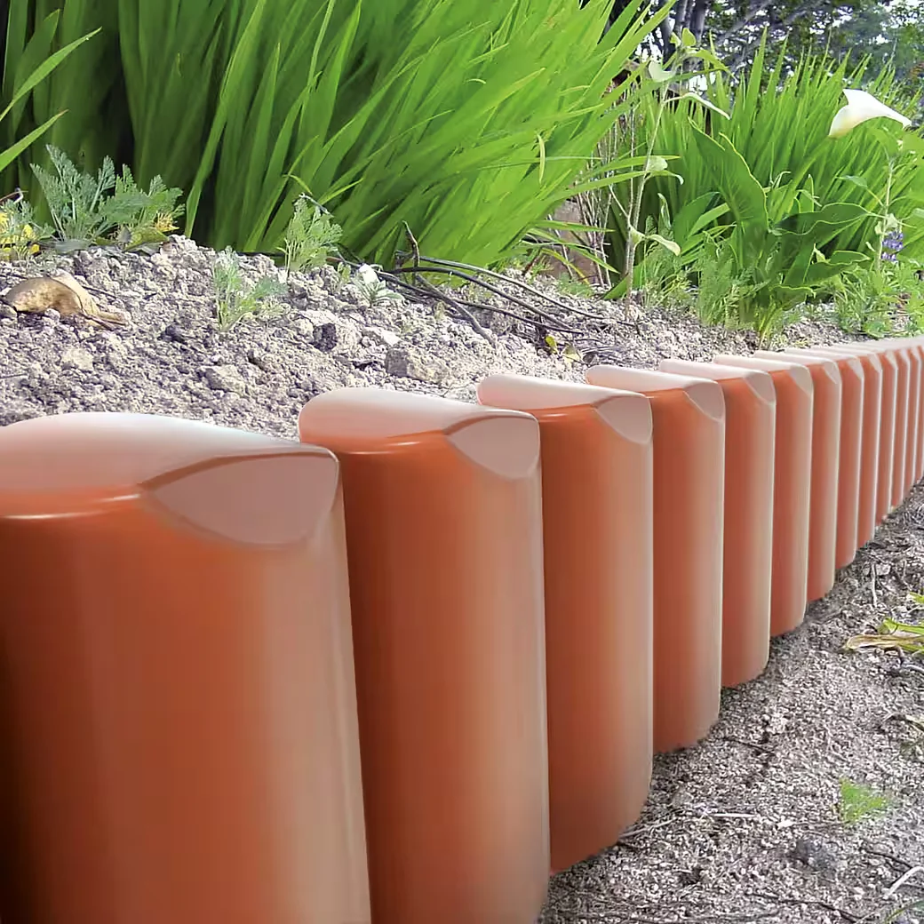 ANNASTORE Rasenkante Beeteinfassung Gartenpalisade L 250 cm