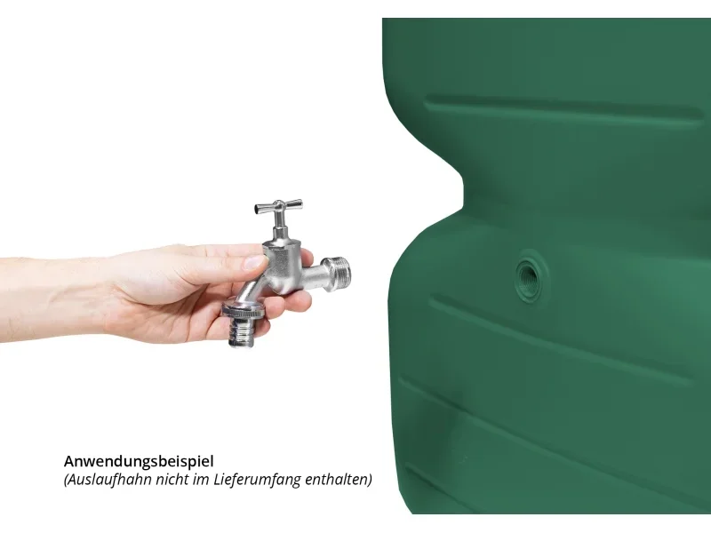 Garantia Cubus 1000 l Regenwassertank Gartentank für Garten und Keller