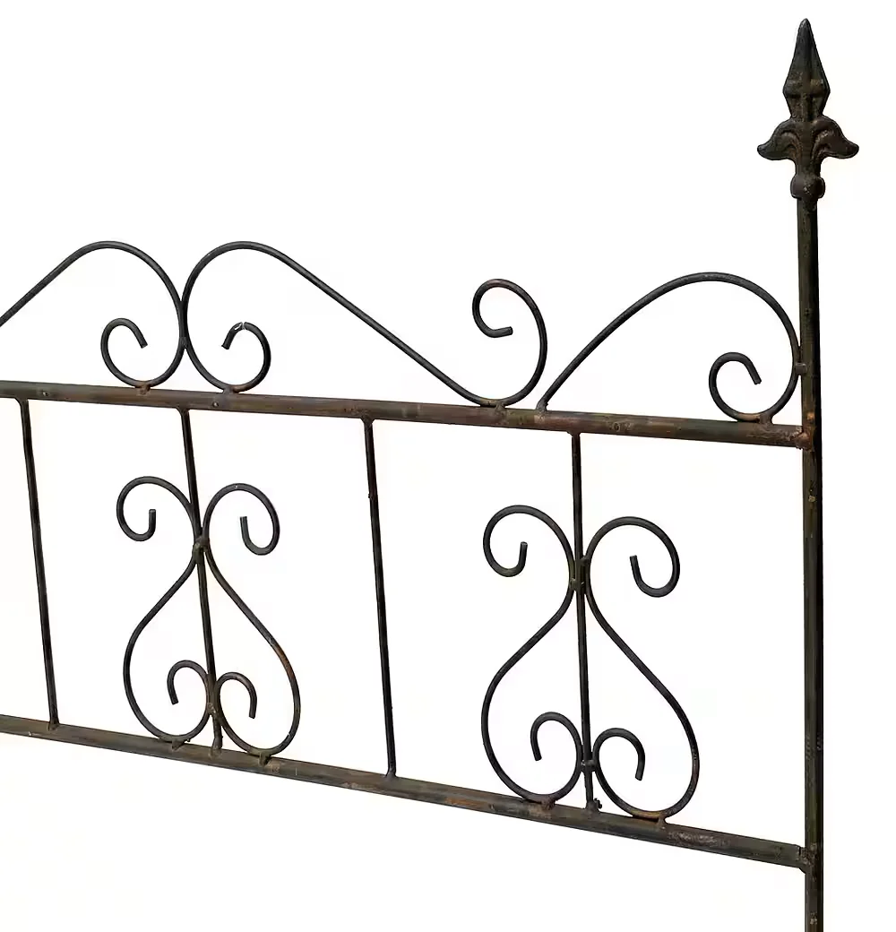 DANDIBO Rankhilfe Metall 60 cm freistehend Rankgitter Rostoptik 96016