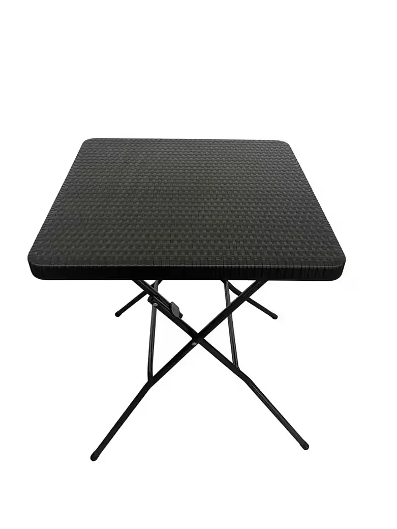SEDEX Gartenlounge Set Mila mit Klapptisch Schwarz Anthrazit