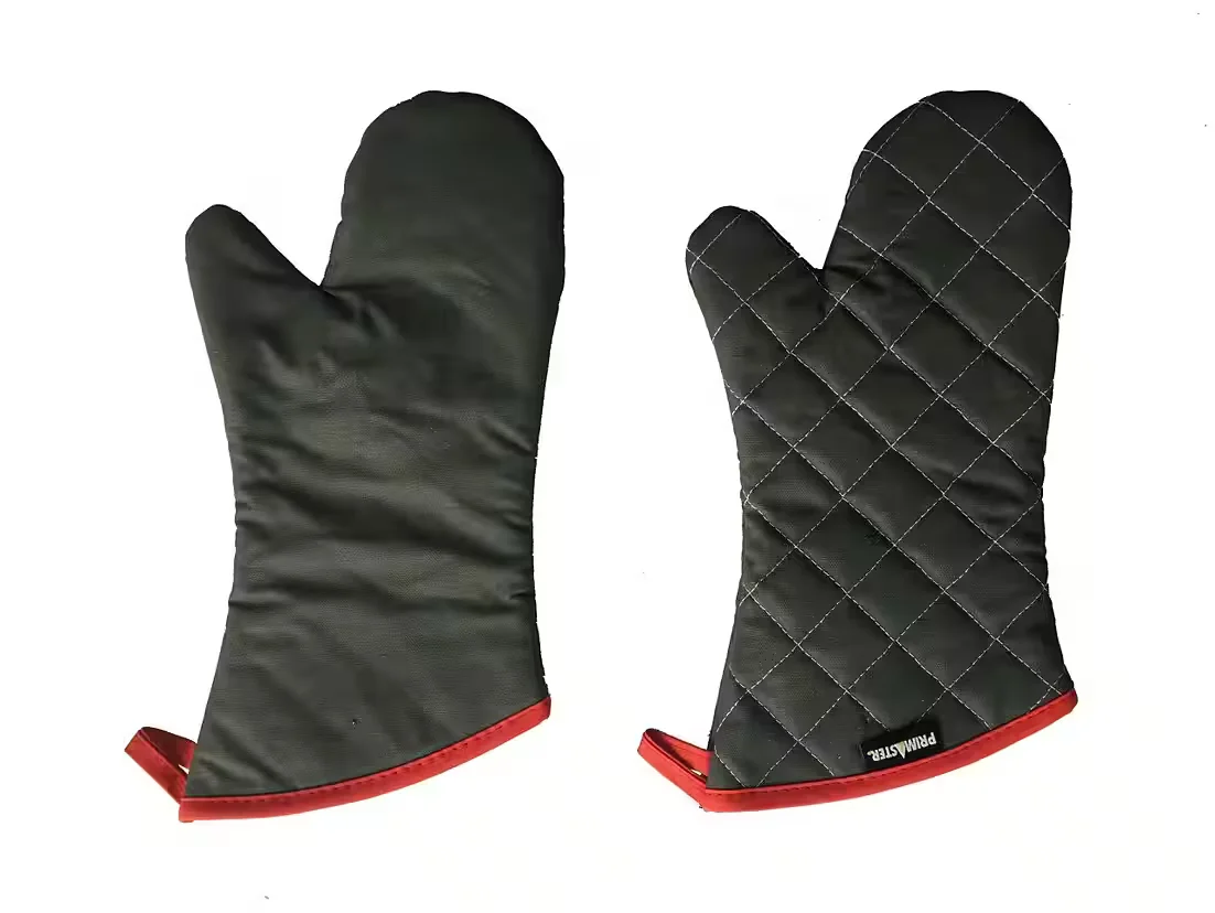 PRIMASTER Grillhandschuhe schwarz 100% Polyester Größe 5-10