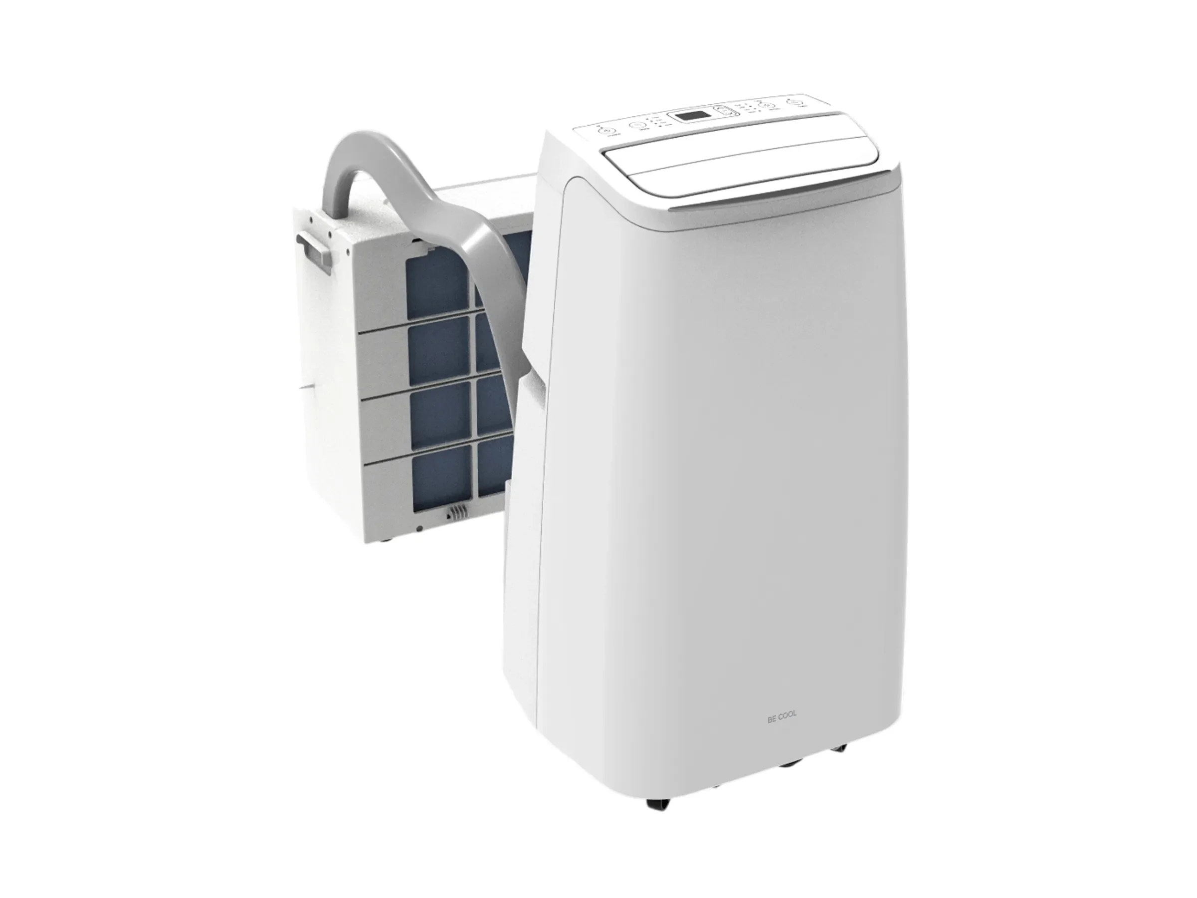 Be Cool mobiles Split-Klimagerät BCPSK12KW mit WLAN