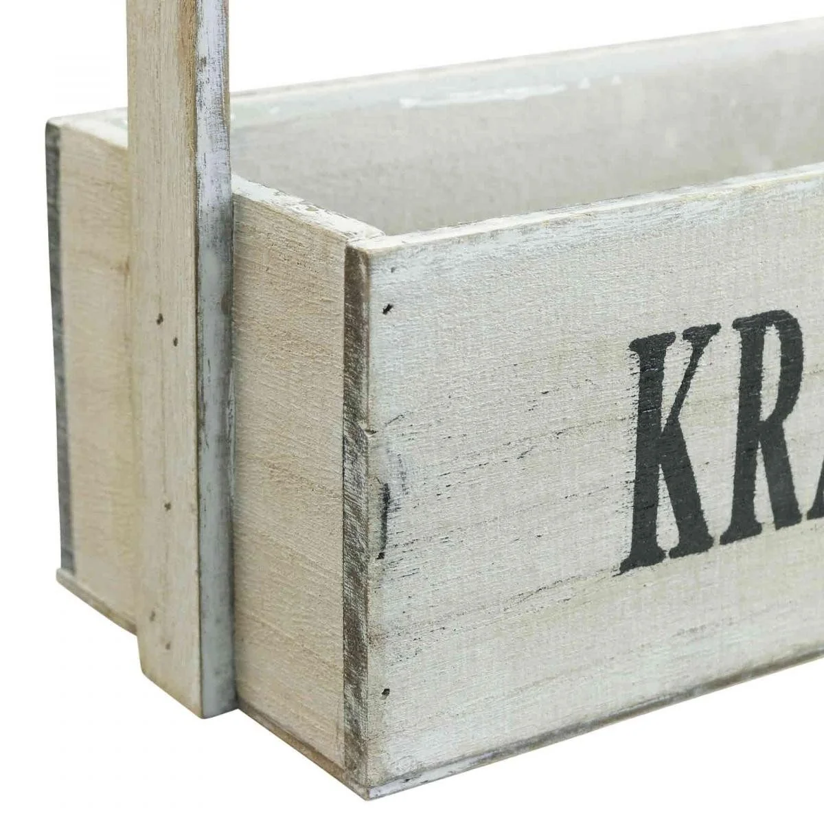 Viana Holzpflanzkasten Kräuterkiste Dekokorb Shabby Chic rustikal