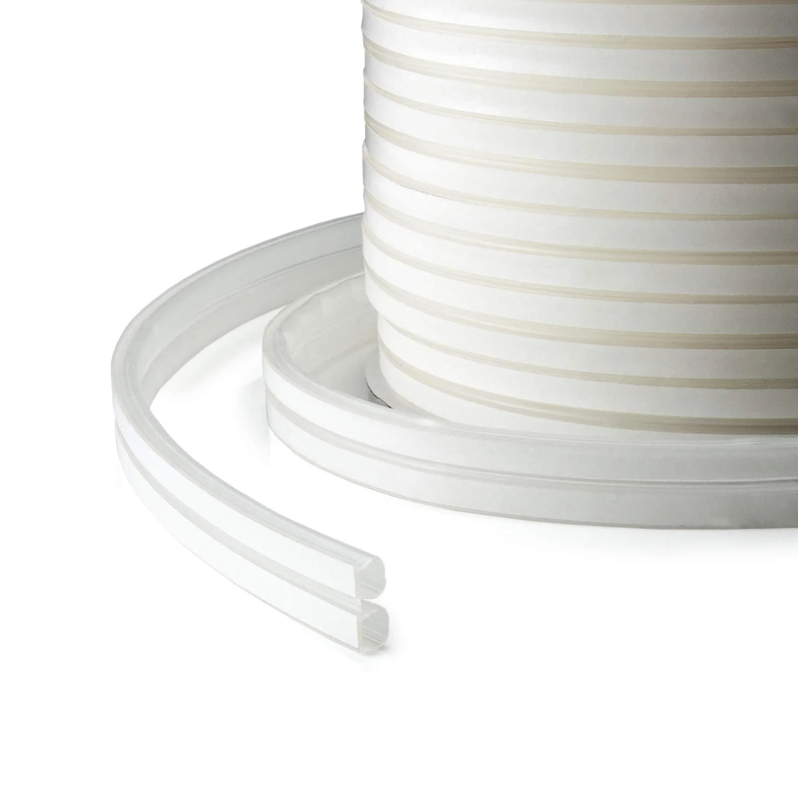 DQ-PP Türdichtband 15 m OMEGA 9x7 mm Fenster Silikon selbstklebend