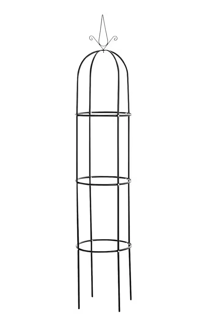 TPFGARDEN Rosenbogen Roman Eisen 190x38 cm Rankgitter Rosensäule