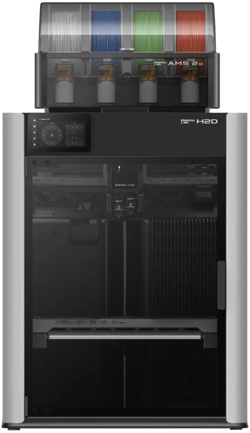 Bambu Lab H2D AMS Combo Automatisches Materialsystem für 3D Drucker
