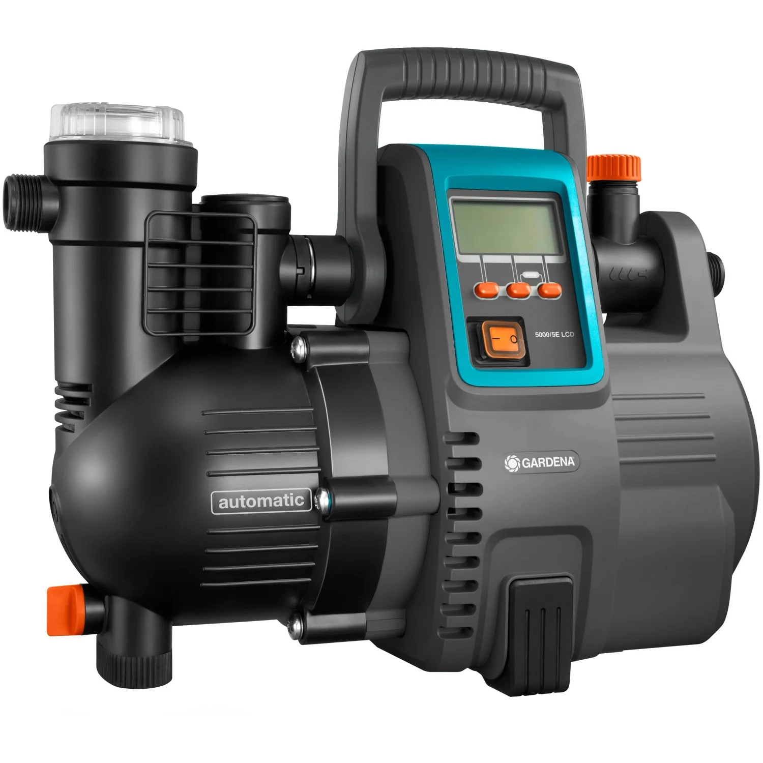 Gardena Garten- und Hauswasserautomat 5000/5 LCD, 1300 W, 5 bar