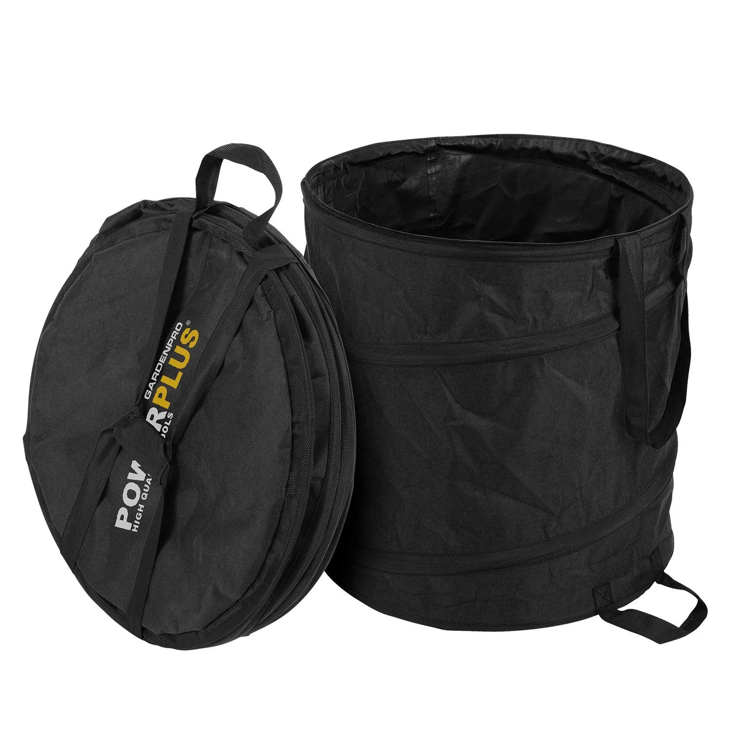 POWERPLUS X Gartensack 85 l faltbarer Laubsack mit Bodengriff