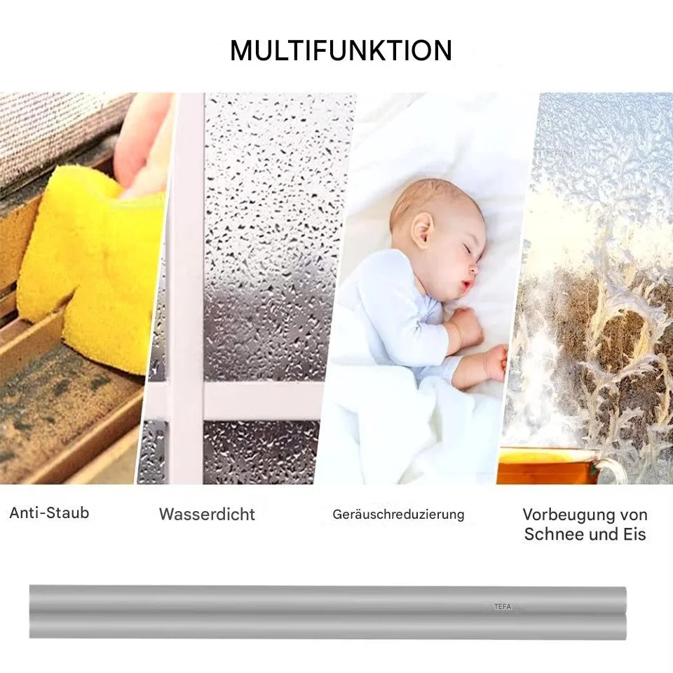 Montegoni Türdichtband selbstklebend wetterfest für Fenster und Tür