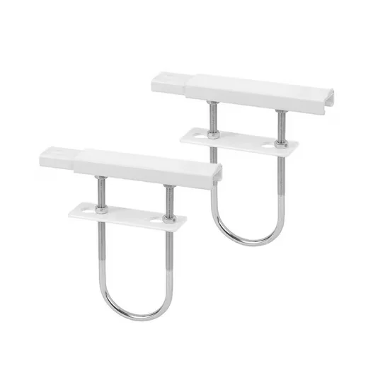 SIWITEC Heizkörperkonsole Set 2 Stück weiß 190 x 35 mm vormontiert