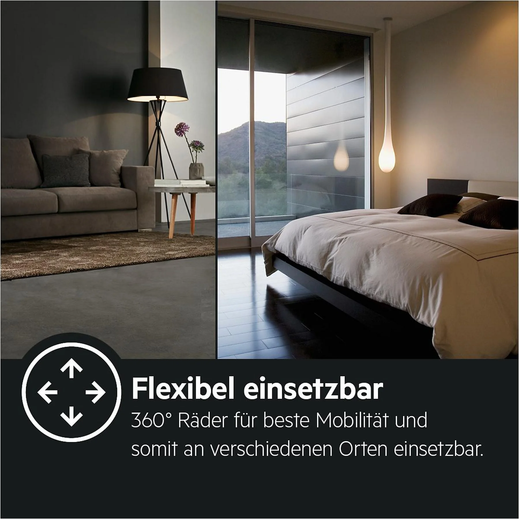 AEG AXP26U338CW mobiles Klimagerät Weiß für Räume bis 40 m2 EEK A