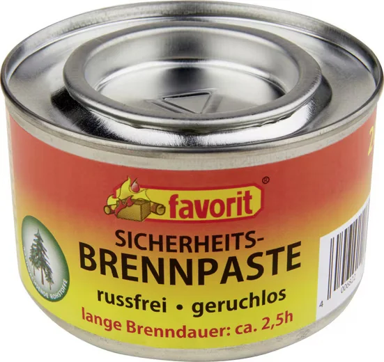 FAVORIT Sicherheitsbrennpaste Brennpaste Dose 200 g