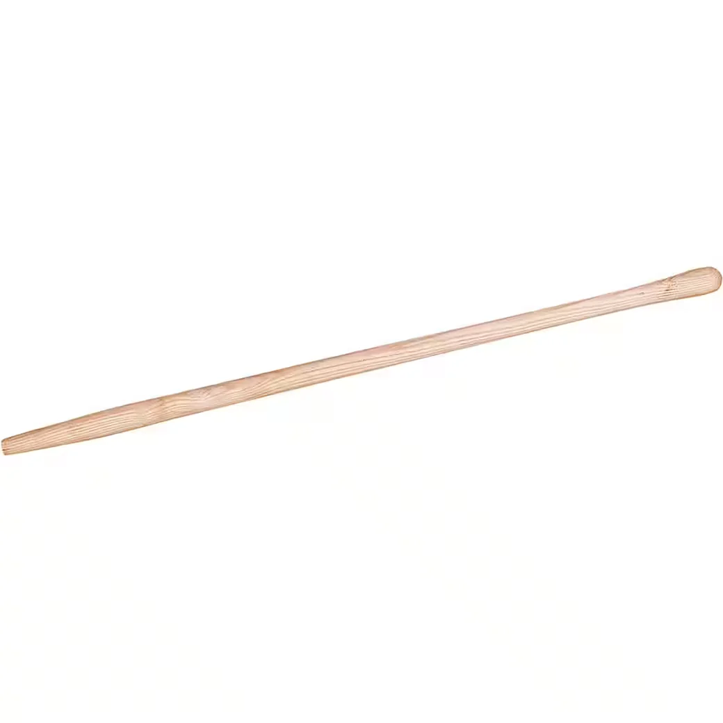 TRIUSO Spatenstiel Esche 95 cm gerade mit Knopf gespitzt