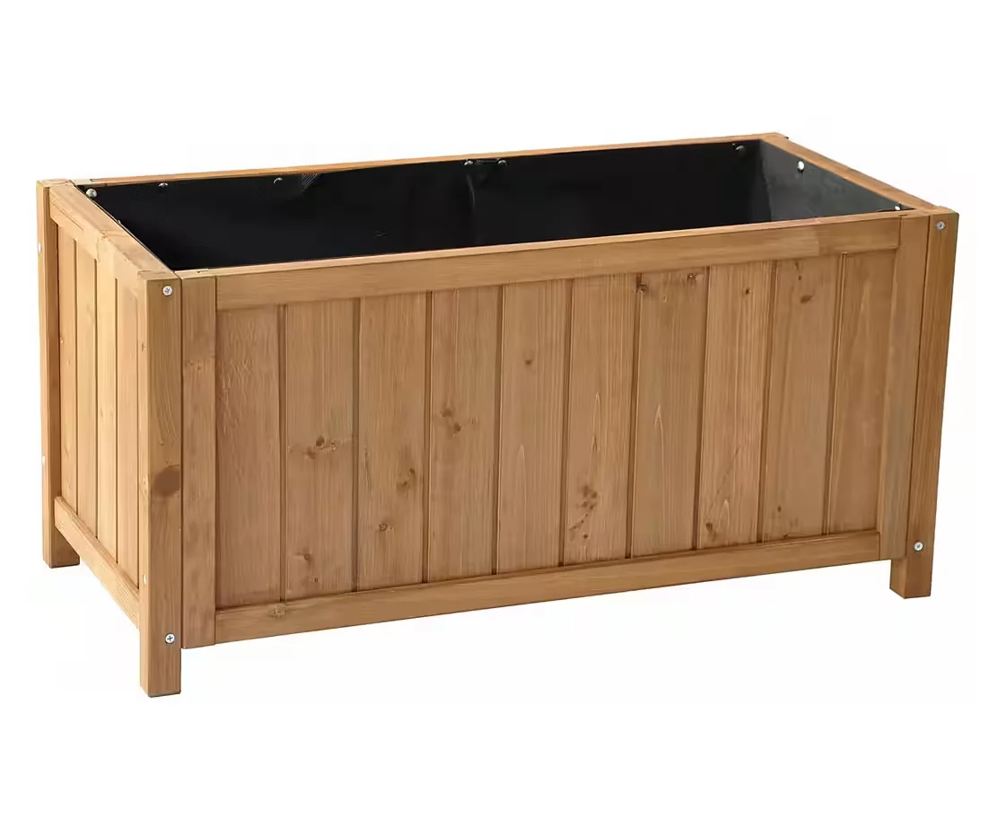 DAZIKEMO Blumenkasten Pflanzkübel Beet 75 x 35 x 36 cm für Garten Balkon