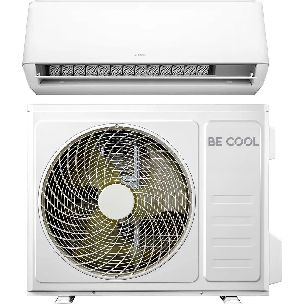 BE COOL Split-Klimagerät BCP12SK2401QW A++ Kühlen A+ Heizen Weiß
