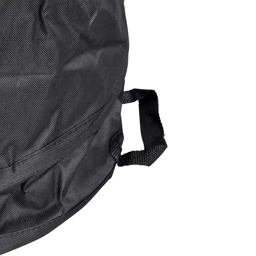 KESTEK Gartensack PopUp 85L Schwarz Profi Gartenabfallsack faltbar