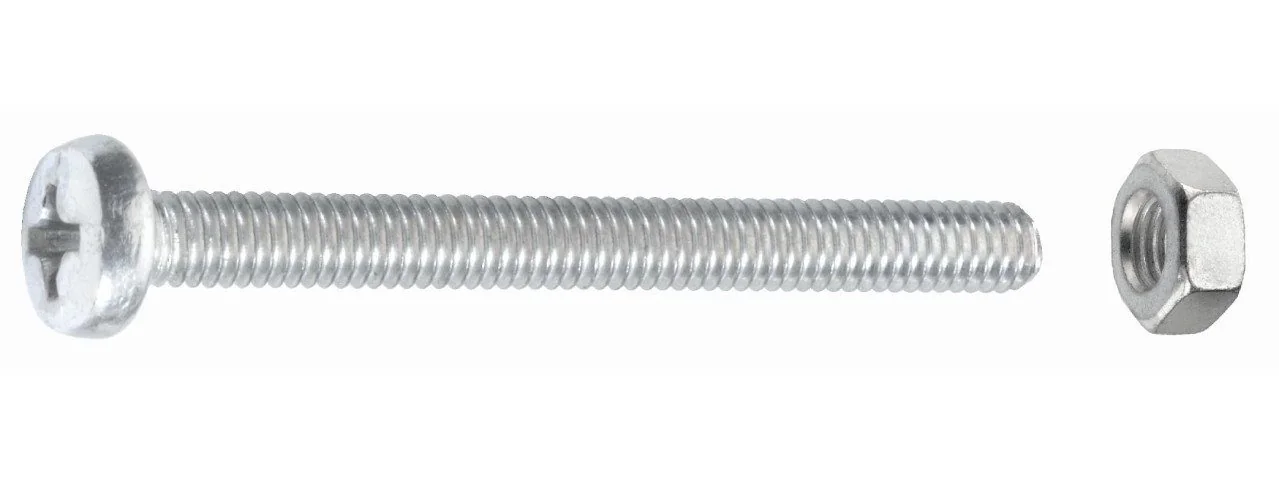 CONNEX Gewindeschrauben M4 x 40 mm Kreuzschlitz PH2 10 Stück