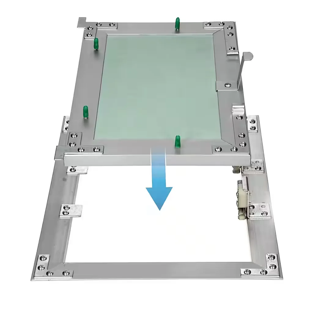 ECD GERMANY Revisionsklappe Gipskarton 200x250 mm für Wand und Decke