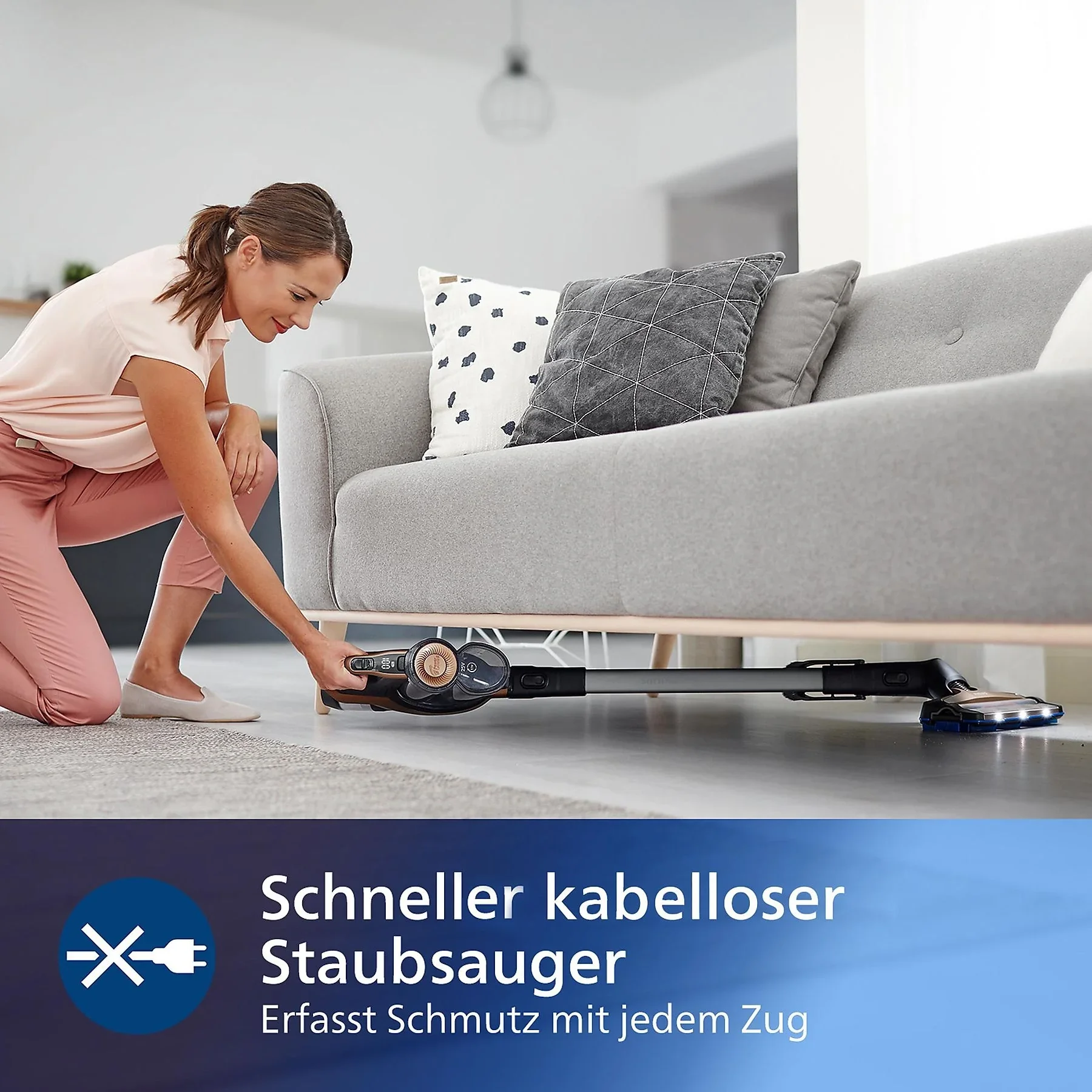 Philips SpeedPro Max FC6826/01 Akkustaubsauger 25,2 V