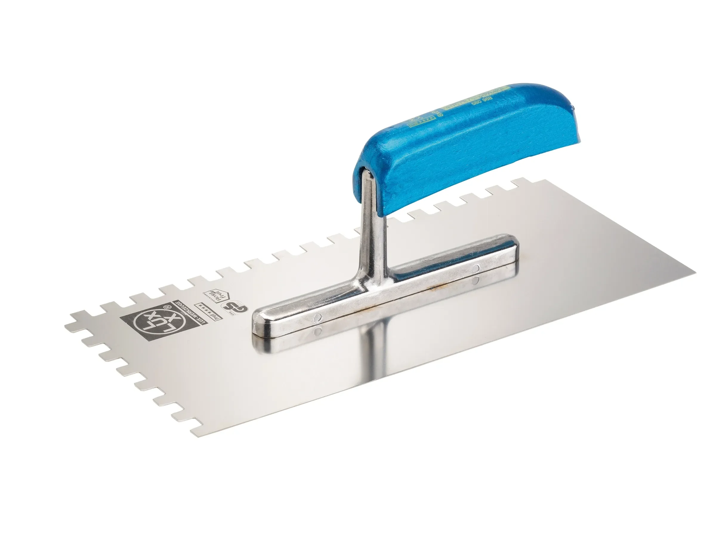 LUX-TOOLS Glättekelle Classic rostfrei 8 x 8 mm Zahnkelle