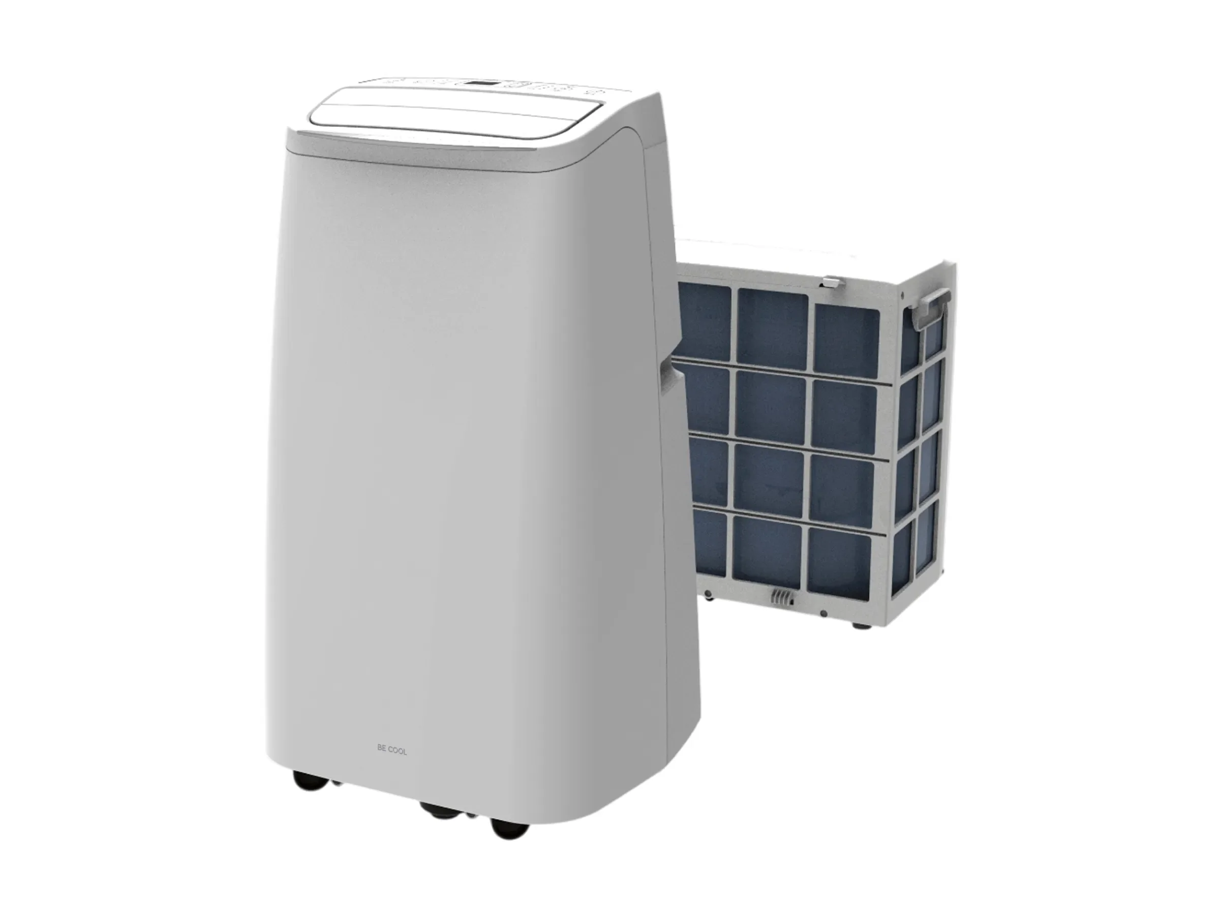Be Cool mobiles Split-Klimagerät BCPSK12KW mit WLAN