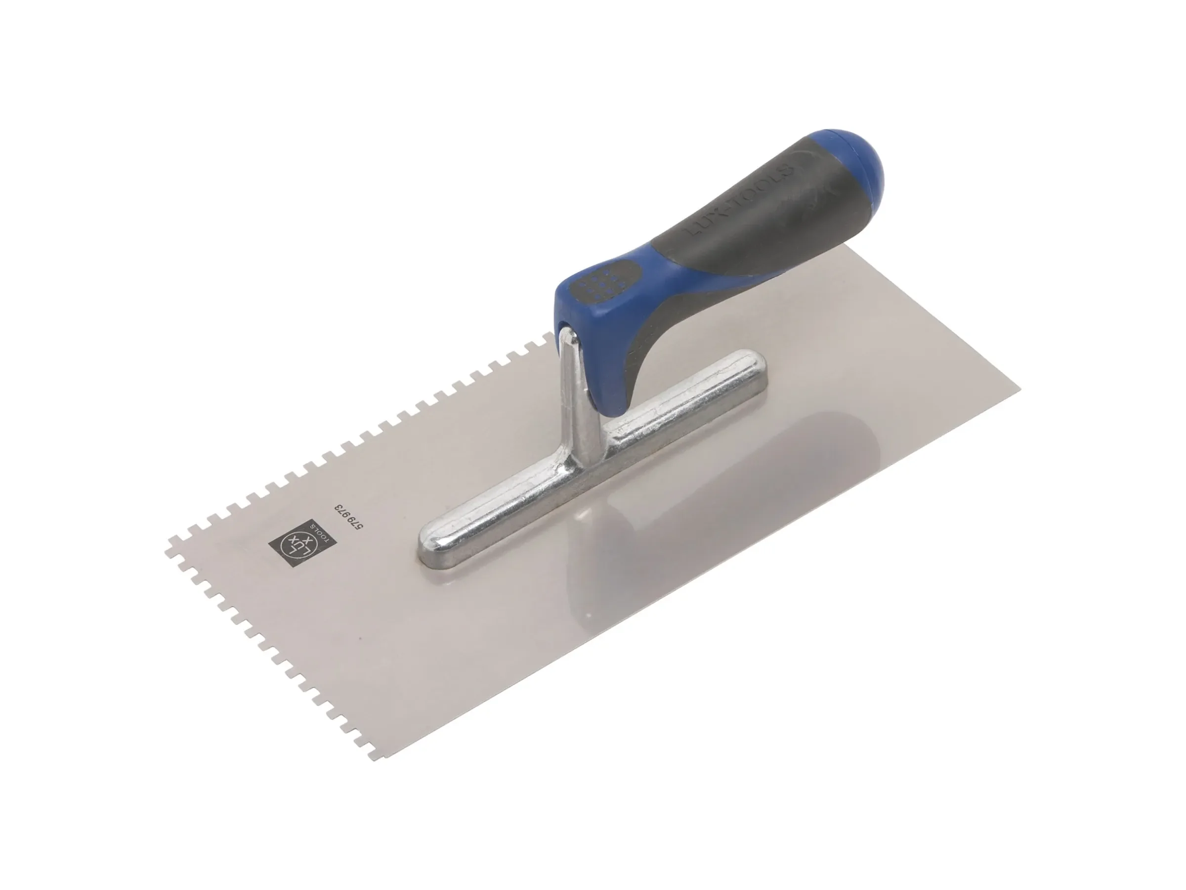 LUX-TOOLS Glättekelle rostfrei 4 x 4 mm Zahnung