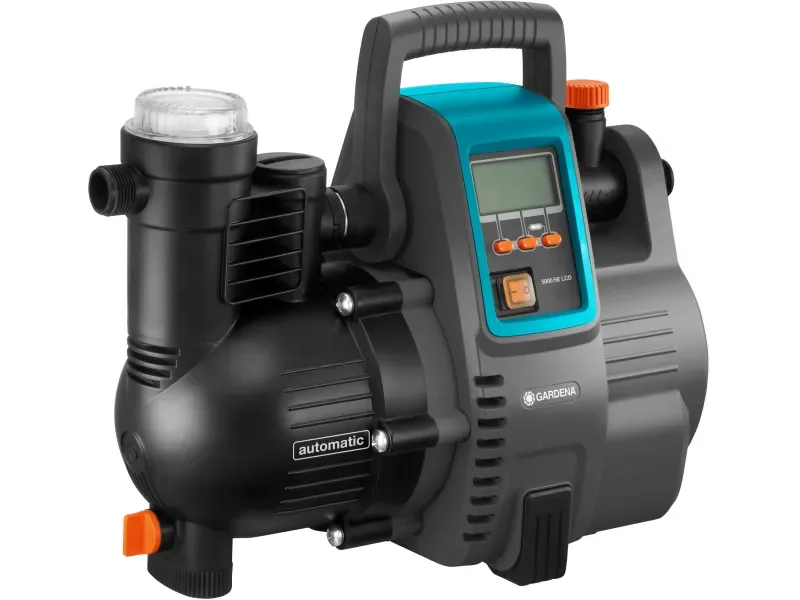 Gardena Garten- und Hauswasserautomat 5000/5 LCD, 1300 W, 5 bar