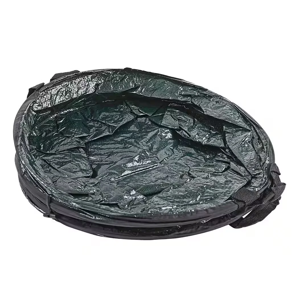 KESTEK Pop-Up Gartensack 160L PE Gartenabfallsack grün