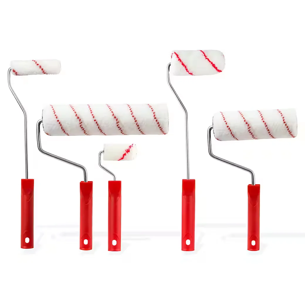 DEMA Farbroller Malerroller Set 10-teilig mit Zubehör