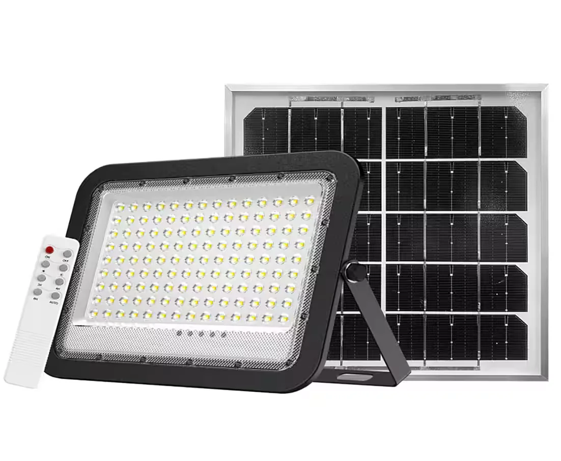 ENOVALITE LED Solarleuchte Solarstrahler PRO 6W PV 800 lm 6500K IP65