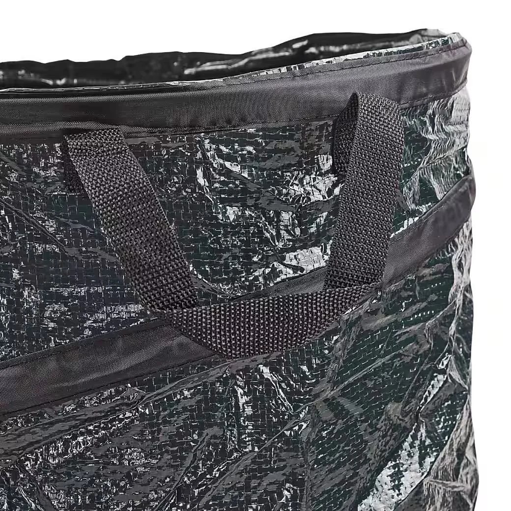 KESTEK Gartensack 120 Liter Pop Up PE Gartenabfallsack grün
